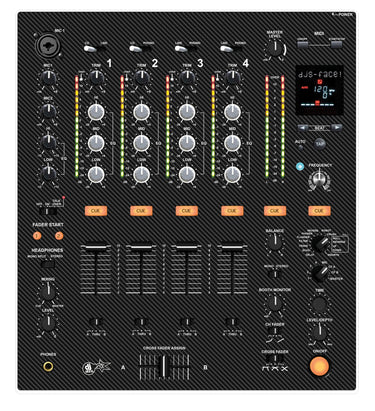 Pioneer DJ DJM 700 Skin Carbon